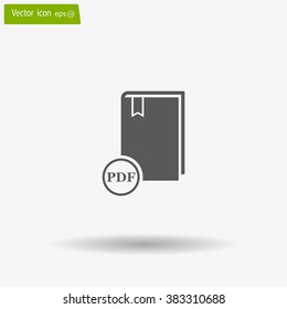 pdf book icon