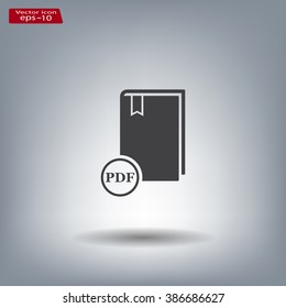 pdf book icon