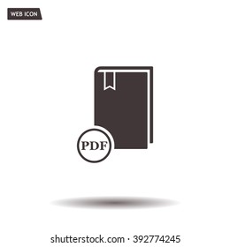 pdf book icon