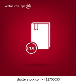 pdf book icon