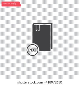 pdf book icon