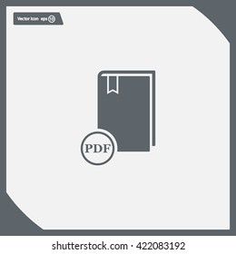 pdf book icon