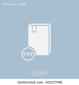 pdf book icon