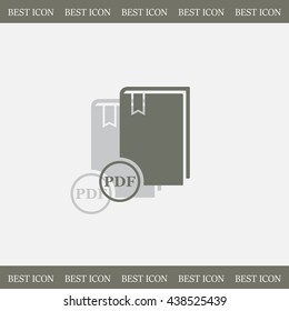 pdf book icon