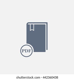 pdf book icon