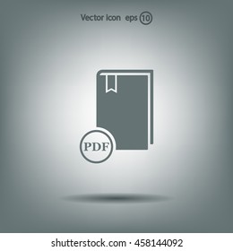 pdf book icon