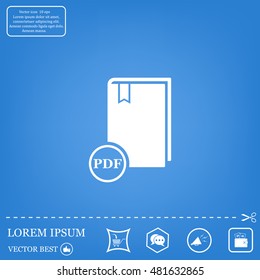 pdf book icon