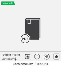 pdf book icon