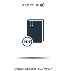 pdf book icon