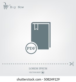 pdf book icon