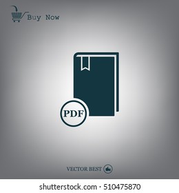 pdf book icon