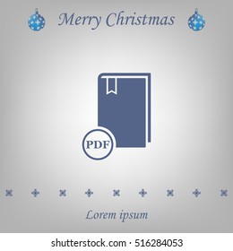 pdf book icon