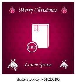 pdf book icon