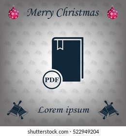 pdf book icon