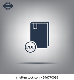 pdf book icon