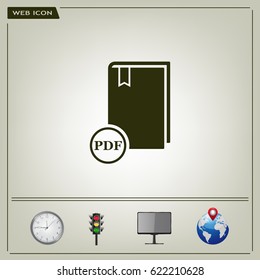 pdf book icon