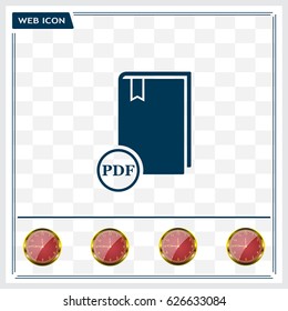 pdf book icon