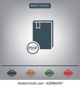pdf book icon