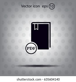 pdf book icon