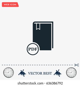 pdf book icon