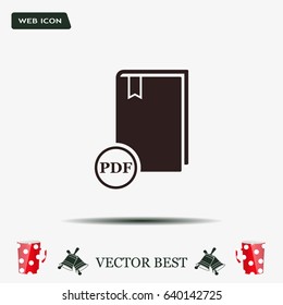 pdf book icon