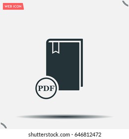 pdf book icon