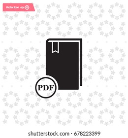 pdf book icon