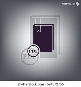 pdf book icon