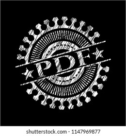 PDF chalk emblem
