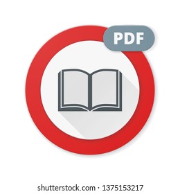 PDF documend button illustration