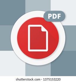 PDF documend button illustration