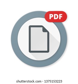 PDF documend button illustration