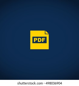 PDF document icon