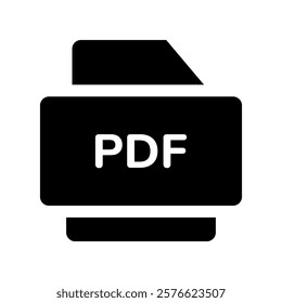 PDF document icon. Printer icon. Document icon