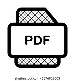 PDF document icon. Printer icon. Document icon