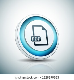 PDF download button illustration