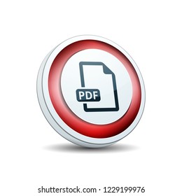 PDF download button illustration