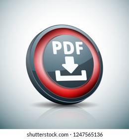 PDF download button illustration