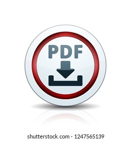 PDF download button illustration