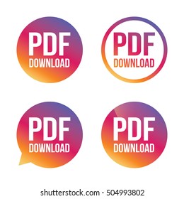 PDF download icon. Upload file button.