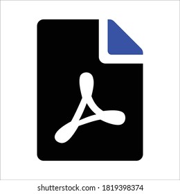 PDF File Document Vector icon
