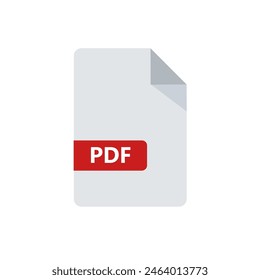 archivo pdf, documento pdf - icono de Vector	