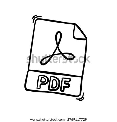 pdf file doodle drawing hand drawing