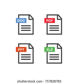 PDF file download icon. Document text, symbol web format information