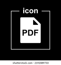 PDF file format flat icons set. Red,yellow,green,blue paper document pictograms with different file types, extensions. Web design graphic elements. Vector icons isolated on white background.