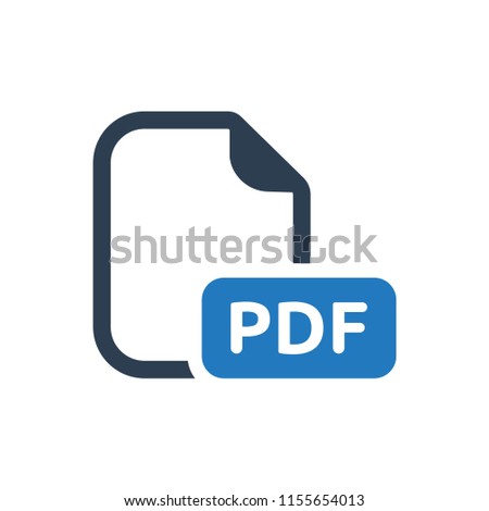 PDF file icon