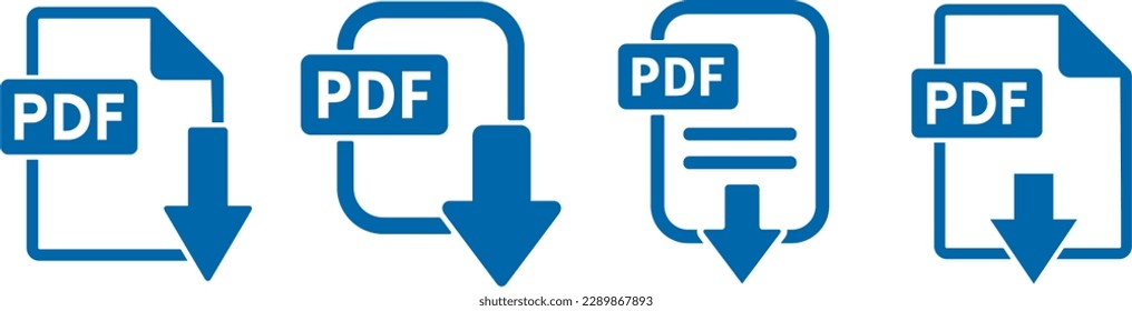 icono de archivo pdf en fondo blanco