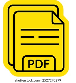 PDF-Datei, Papierwerk, Papierdatei-Symbol