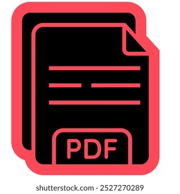 PDF-Datei, Papierwerk, Papierdatei-Symbol