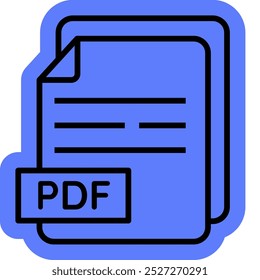 PDF-Datei, Papierwerk, Papierdatei-Symbol